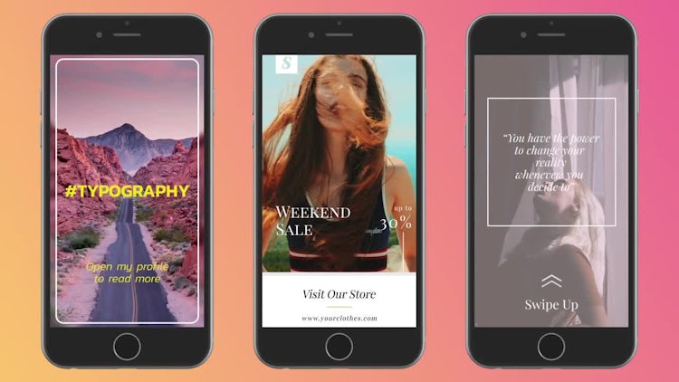 Instagram Stories: After Effects Templates
