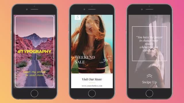 Instagram Stories: After Effects Templates