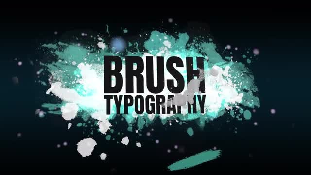 Brush Typography: Premiere Pro Templates