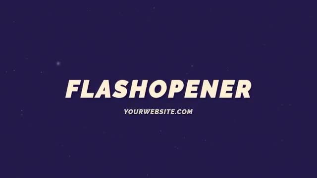 Flash Opener: After Effects Templates