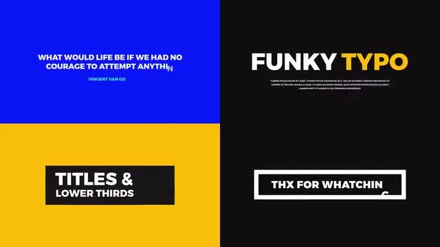 Modern Titles: After Effects Templates