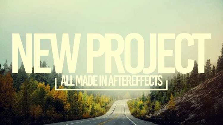 Simple Slide: After Effects Templates