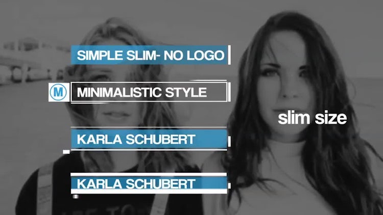 Easy Lower Thirds: After Effects Templates