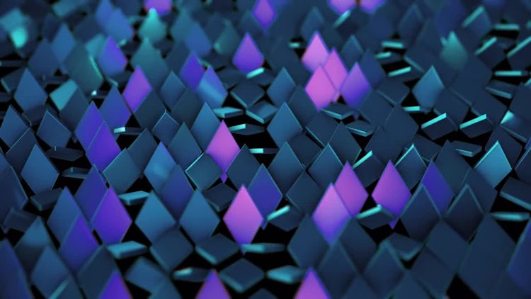 Rotating Rhombus Background: Stock Motion Graphics