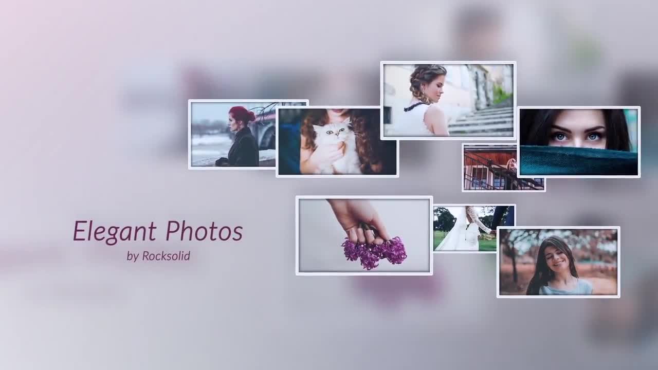 elegant photo montage after effects template download