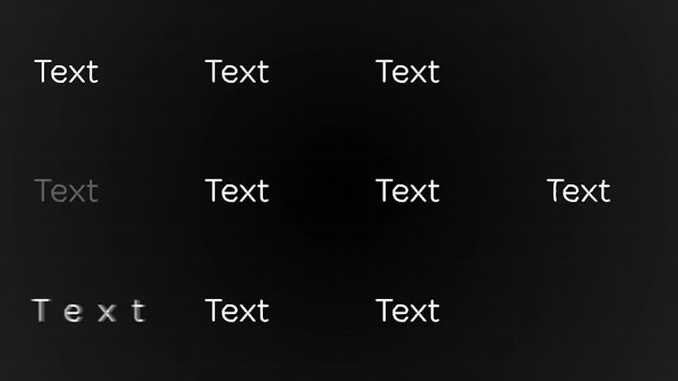 50 Glitch Text Presets IN/OUT v1.0: After Effects Presets