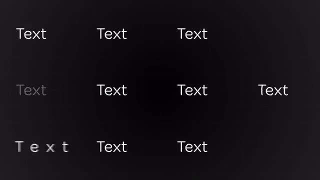 50 Glitch Text Presets IN/OUT v1.0: After Effects Presets
