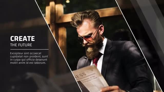 Line & Square - Corporate Promo: Premiere Pro Templates