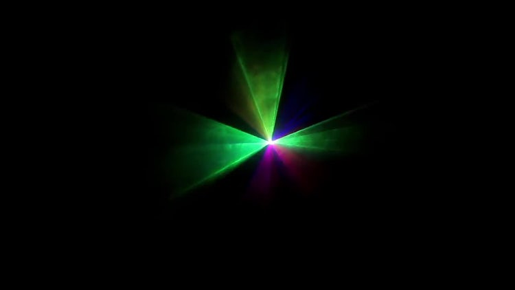 Colored Laser Rays Flashing: Stock Video