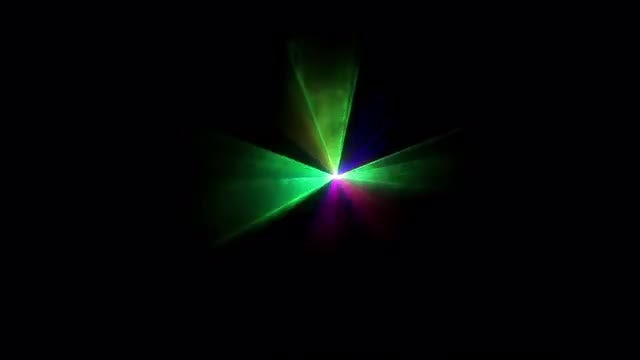 Colored Laser Rays Flashing: Stock Video