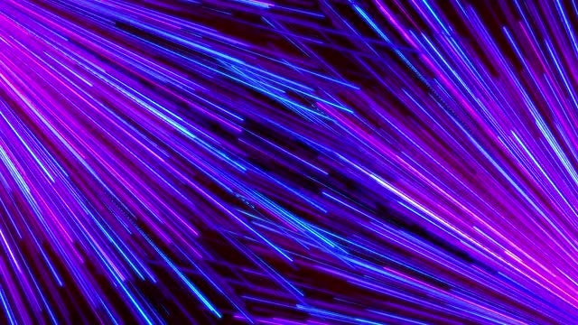 Blue Rays Light Background: Stock Motion Graphics