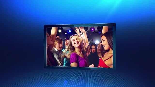 Blue Frames: After Effects Templates