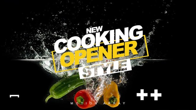 after effects cook motion graphics templates free download