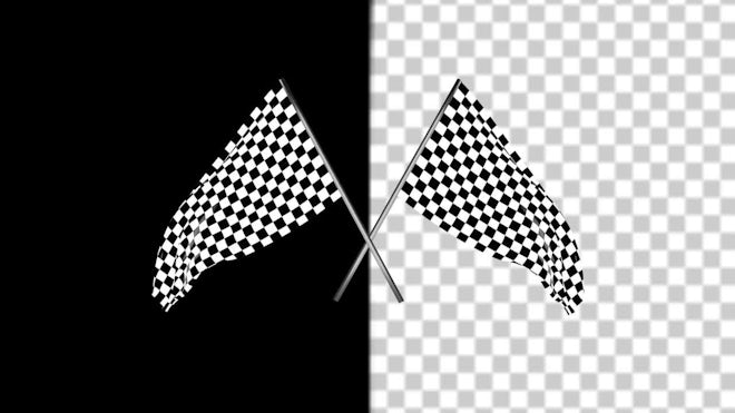 Checkered Flags Clip Graphics