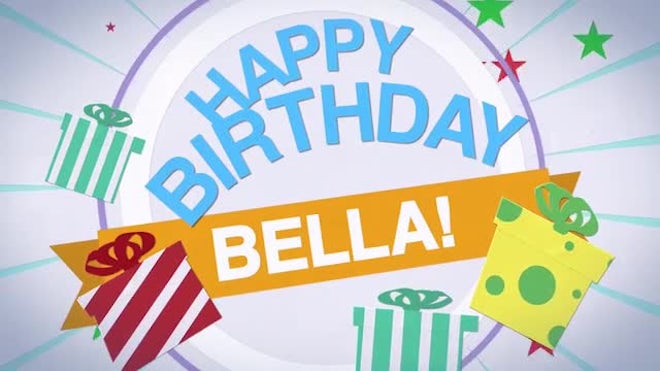 Happy Birthday After Effects Templates Motion Array