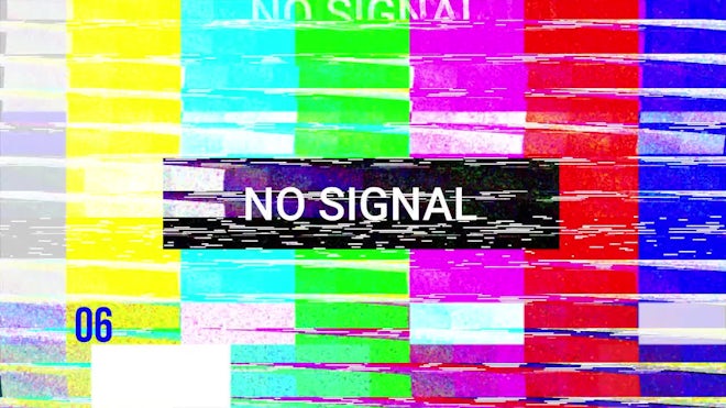 tv no signal animation