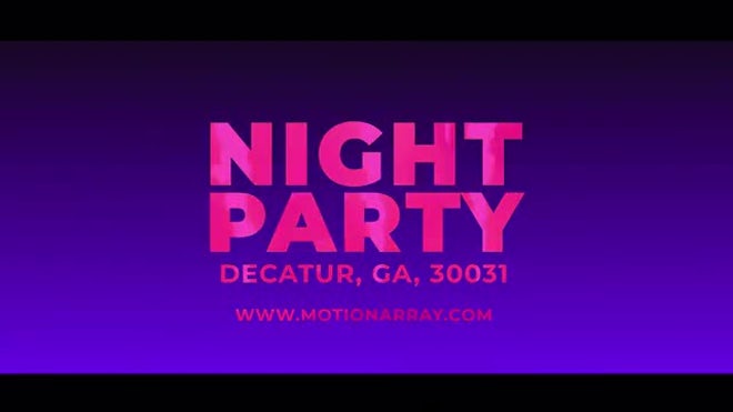 Music Party After Effects Templates Motion Array