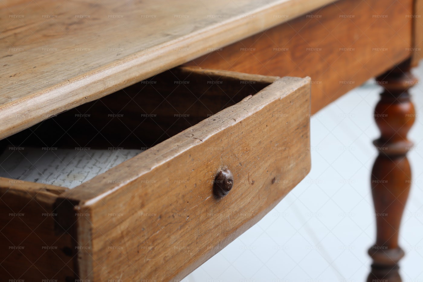 Table With Drawer: Stock Photos