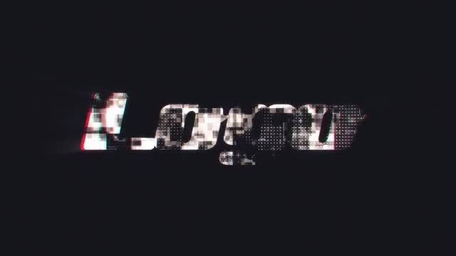 Glitched Logo: After Effects Templates