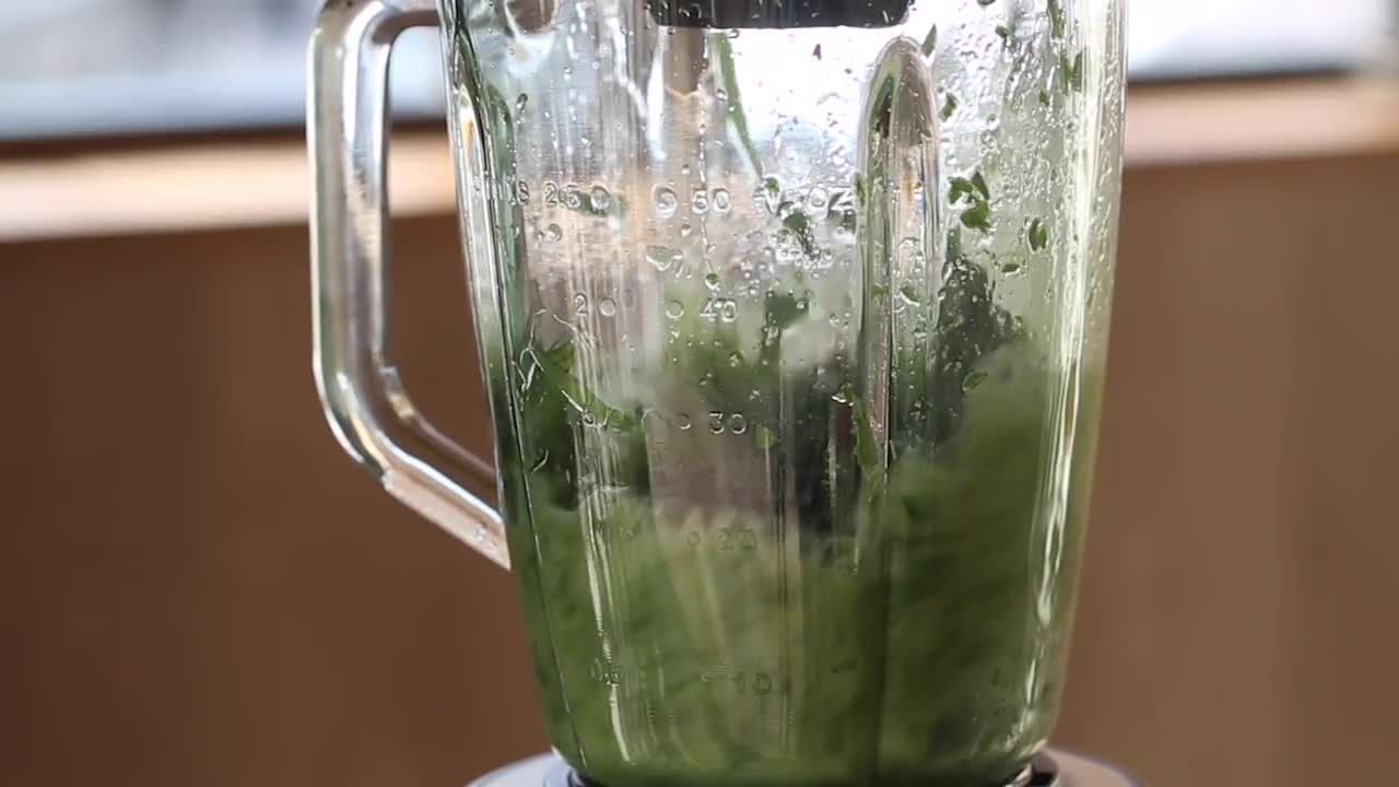 Blending A Smoothie Stock Video Motion Array