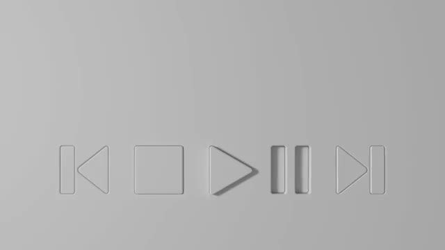 Music Player: Stock Motion Graphics