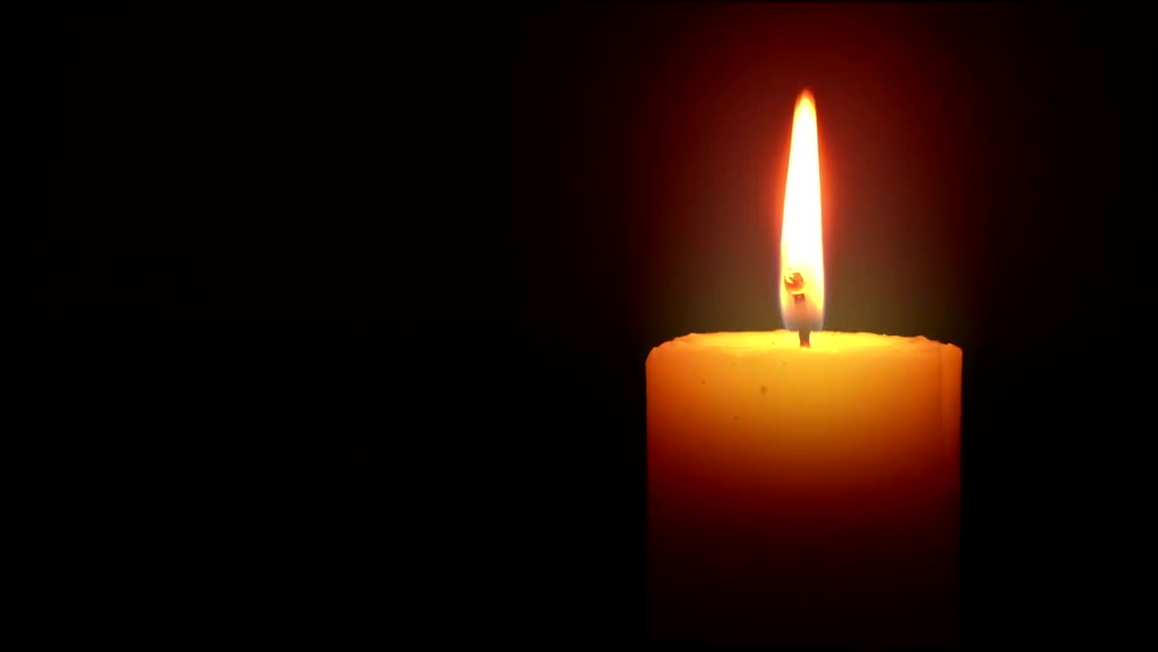 Illuminated Candle Loop - Stock Video | Motion Array