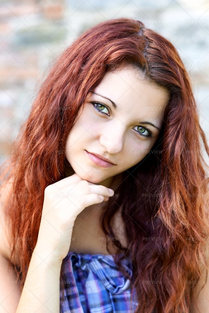 Female Teenager Posing: Stock Photos