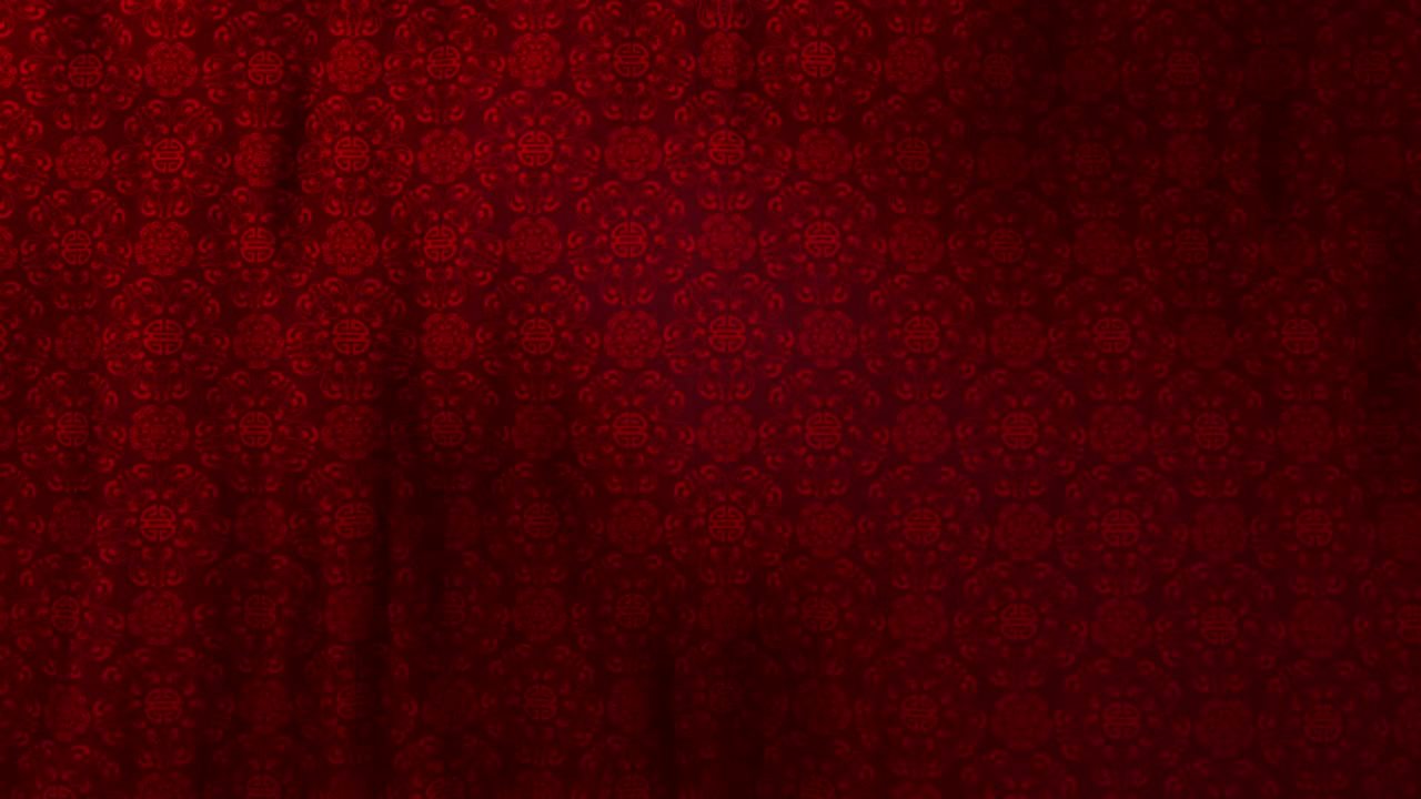 Traditional Chinese Red Cloth Loop - Stock Motion Graphics | Motion Array