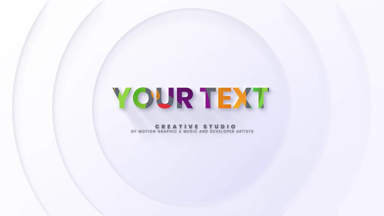 Intro Text - Motion Graphics Templates | Motion Array