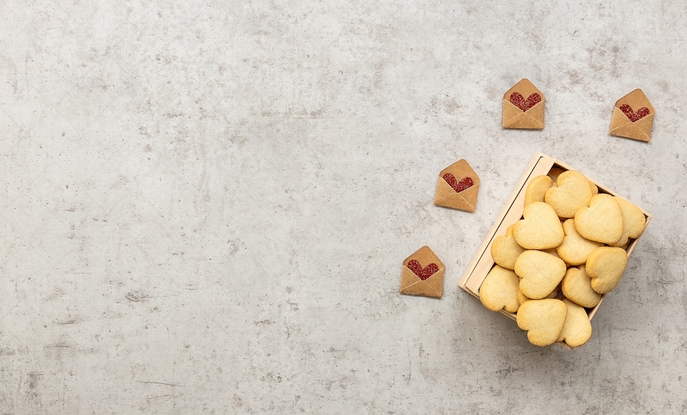Hearts Cookies: Stock Photos