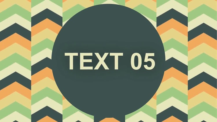 Pattern Arrow: After Effects Templates