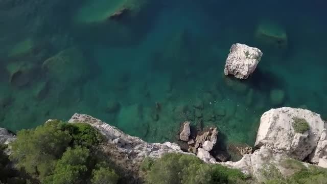 Wonderful Cliffs And Ocean : Stock Video