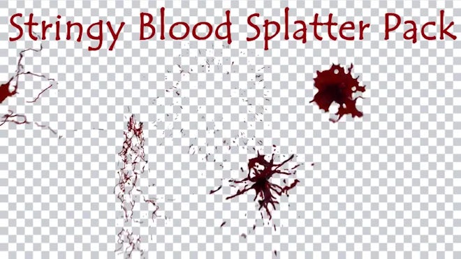 Spurting Blood Pack