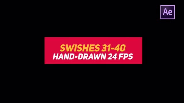 Liquid Elements 2 Swishes 31-40: After Effects Templates