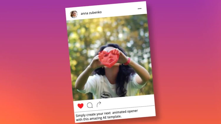 Instagram Promo Slideshow After Effects Templates Motion Array