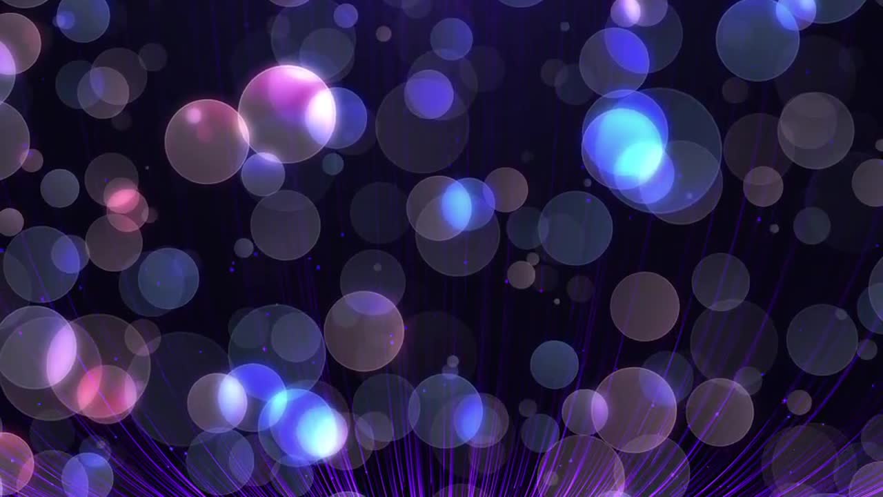 Blue-purple Bokeh Particles Pack - Stock Motion Graphics 