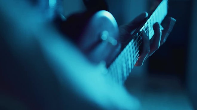 Man Playing An Electric Guitar Stock Video Motion Array Man Playing An Electric Guitar Stock Video Motion Array