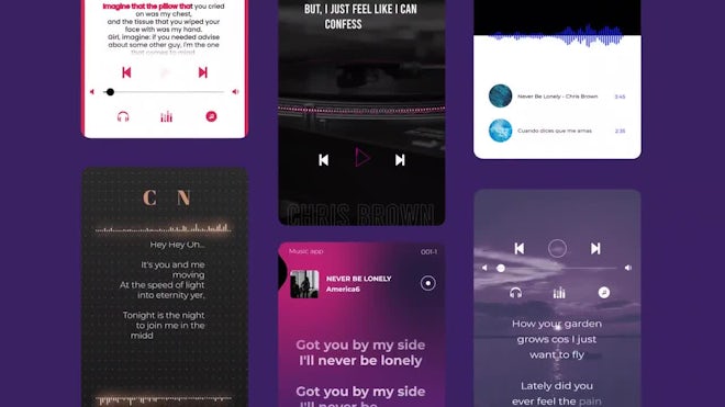Scrolling Lyric Template Music - After Effects Templates | Motion Array scrolling-lyric-template-music-after-effects-templates-motion-array