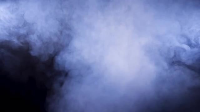 Dense Blue Smoke : Stock Video
