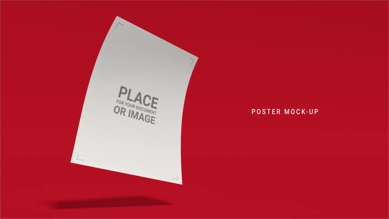 Download Poster Mock-up - After Effects Templates | Motion Array