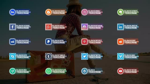 Social Media Titles: After Effects Templates