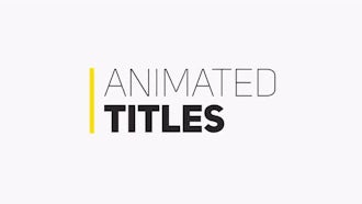 Minimal Titles: After Effects Templates