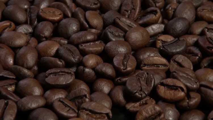 Coffee Roasting Machine With beans : Stock Video