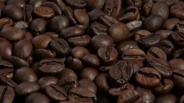 Coffee Roasting Machine With beans : Stock Video