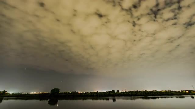Milky Way Clouds Time Lapse: Stock Video