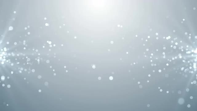 White Particles Background: Stock Motion Graphics
