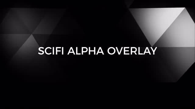 Sci-fi Alpha Overlay: Stock Motion Graphics