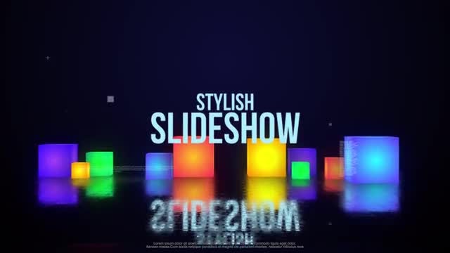 Stylish Slideshow: Premiere Pro Templates