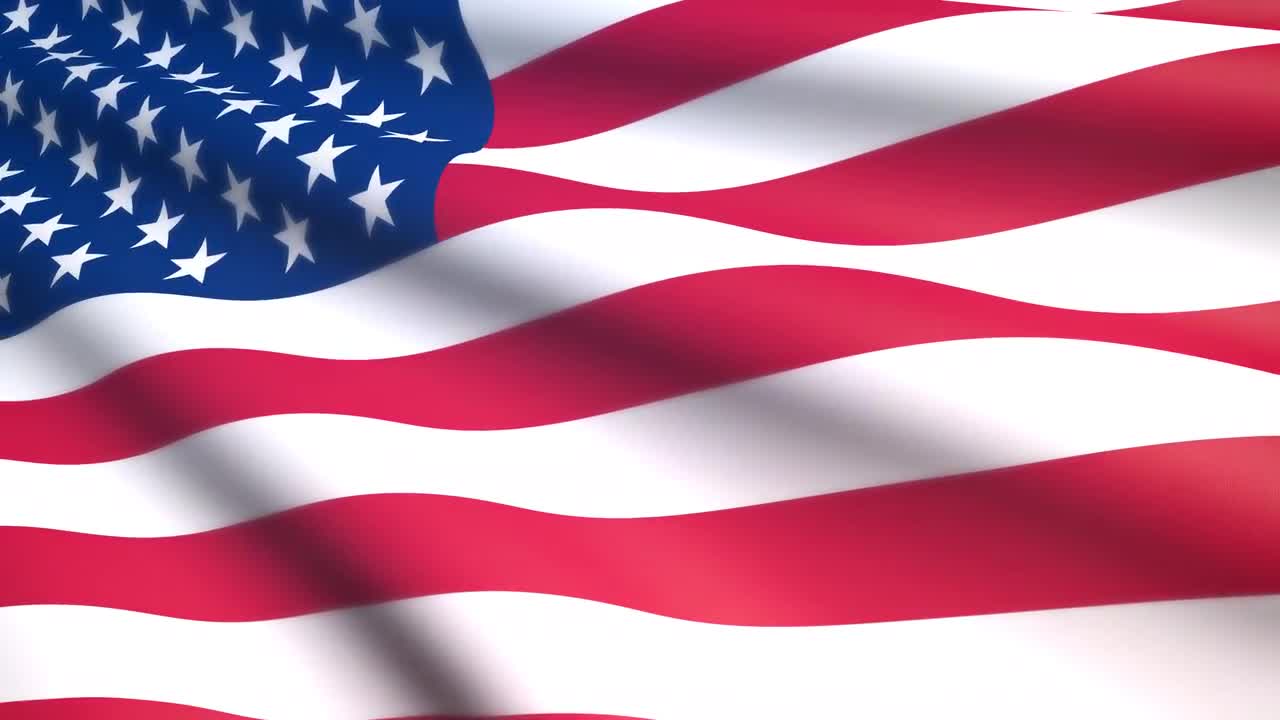 Billowing United States Flag - Stock Motion Graphics | Motion Array