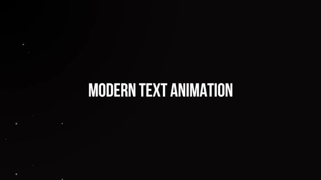 Modern Text Animation - Motion Graphics Templates | Motion Array